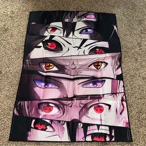 Anime Eye Design Rug 3x4 ft